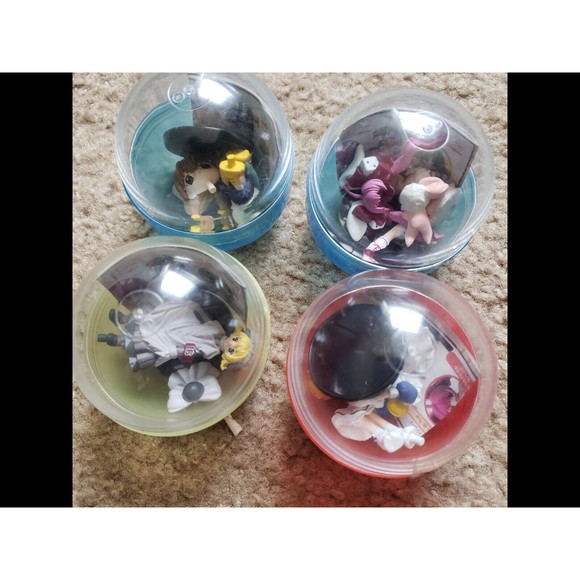 Di Gi Charat Complete lot of 4 figure Dejiko Usada Piyoko Puchiko Gashapon NIB - Picture 11 of 11